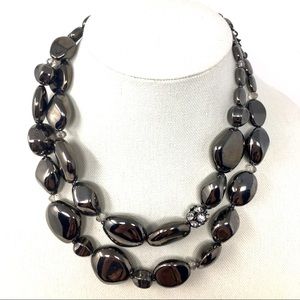 20” Chico’s Gunmetal tone Graduated Strands